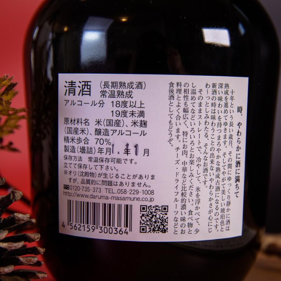 日本酒 達磨正宗 十年古酒 熟成酒   720ml / 白木恒助商店 岐阜県 父の日ギフト お酒 おすすめ お中元 お歳暮 |  | 04