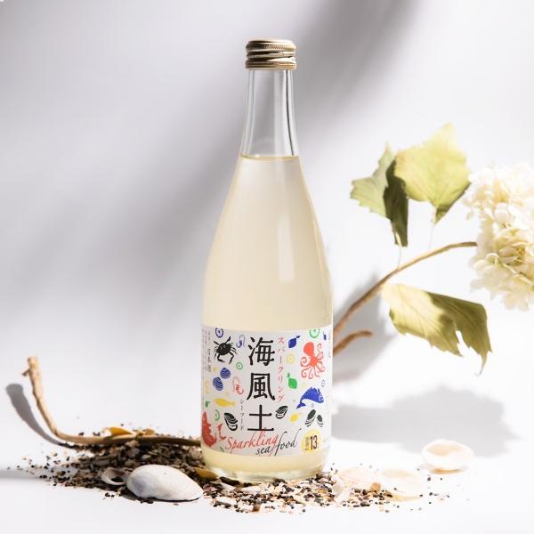 日本酒 スパークリング 富久長  海風土  ふくちょう シーフード  500ml 今田酒造本店 広島県 今田美穂 すっきり 爽やか 人気日本酒 | 