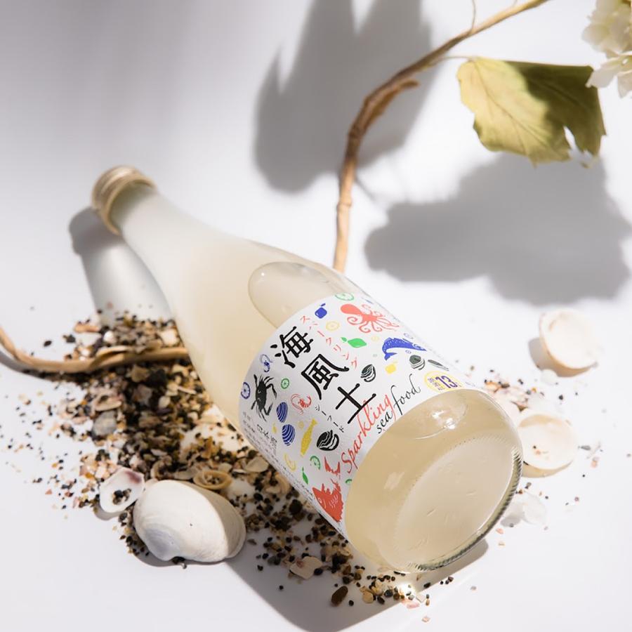日本酒 スパークリング 富久長  海風土  ふくちょう シーフード  500ml 今田酒造本店 広島県 今田美穂 すっきり 爽やか 人気日本酒 |  | 02