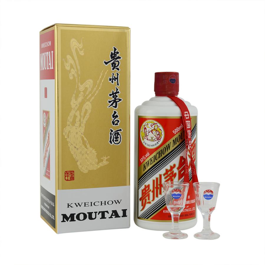 貴州茅台酒 飛天（キシュウ マオタイ ヒテン） グラス付 箱入 500ml