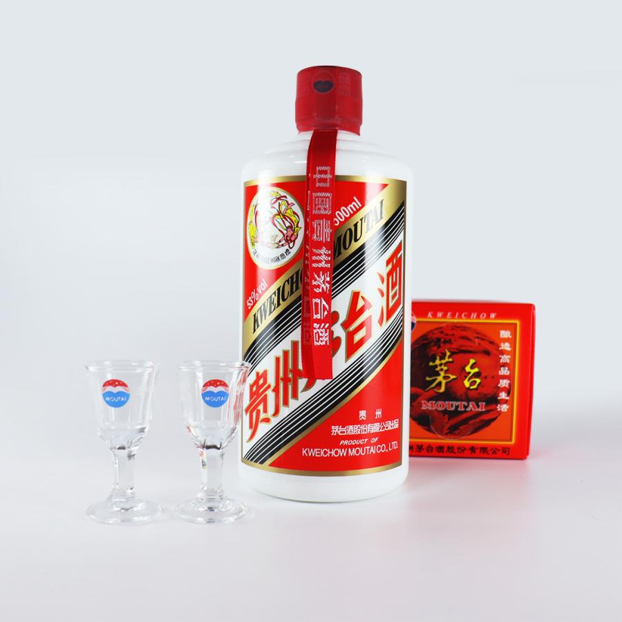 貴州茅台酒 飛天（キシュウ マオタイ ヒテン） グラス付 箱入 500ml  Kweichow Moutai 中国 白酒 |  | 04