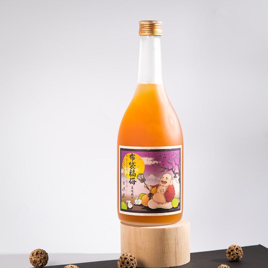 梅酒 福梅シリーズ 布袋福梅 720ml / 河内ワイン 大阪府 七福神梅酒