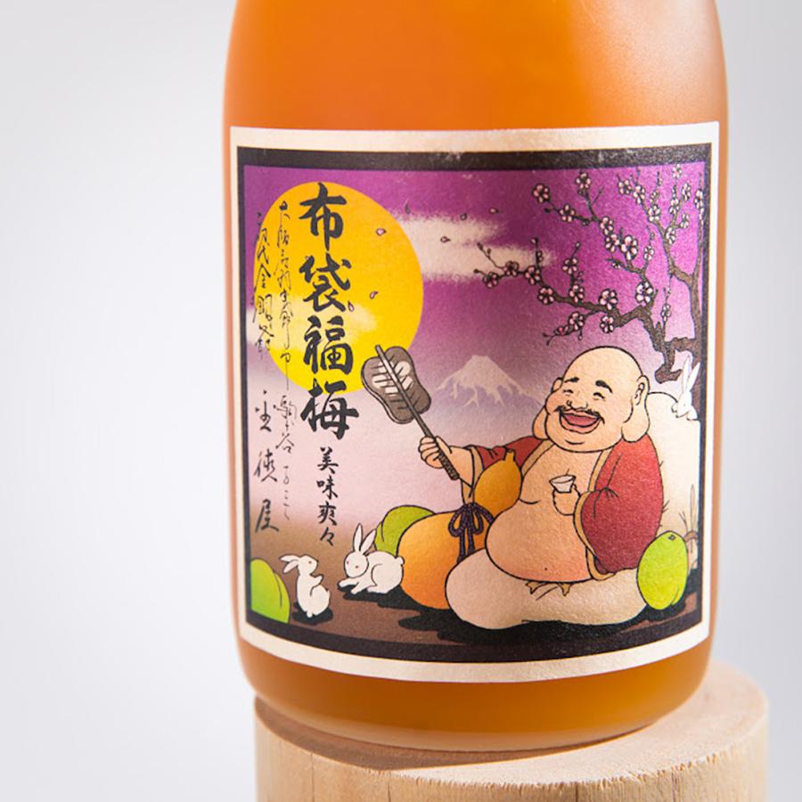 梅酒 福梅シリーズ 布袋福梅 720ml / 河内ワイン 大阪府 七福神梅酒