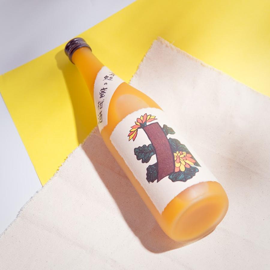 青短の蜜柑酒 果実酒 リキュール みかん酒 720ml / 奈良春日山酒造 奈良県 |  | 02