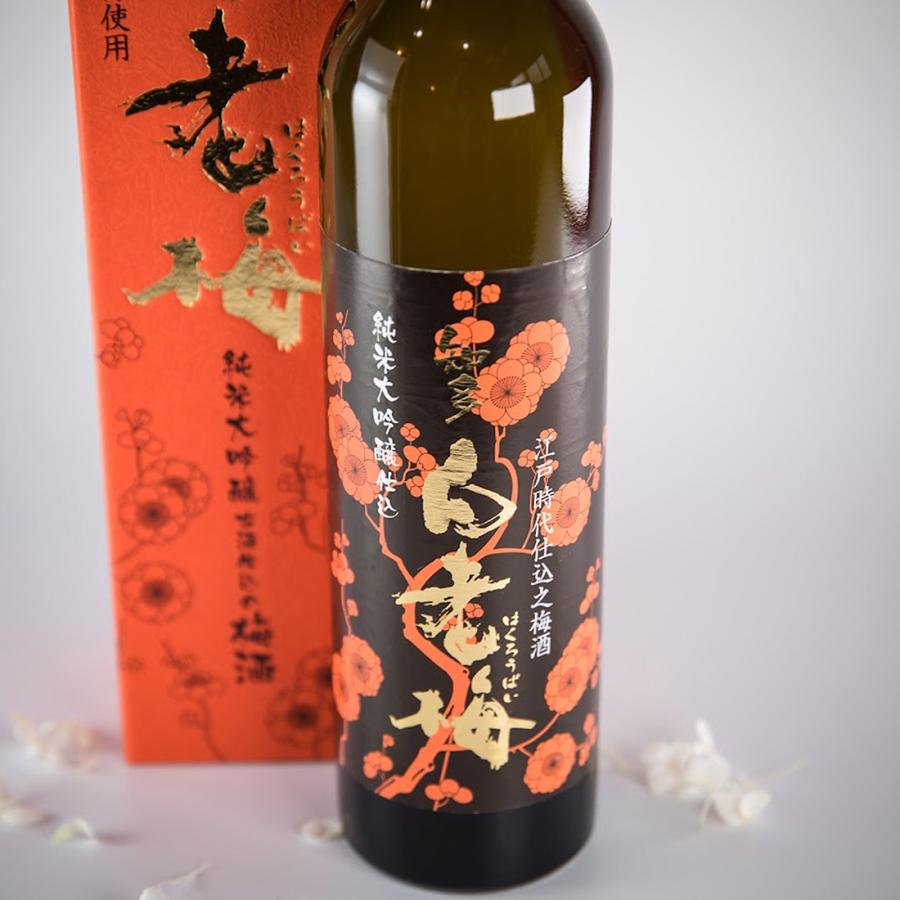 梅酒 純米大吟醸仕込 白老梅 本格梅酒 日本酒ベース 500ml / 澤田酒造 愛知県 |  | 02