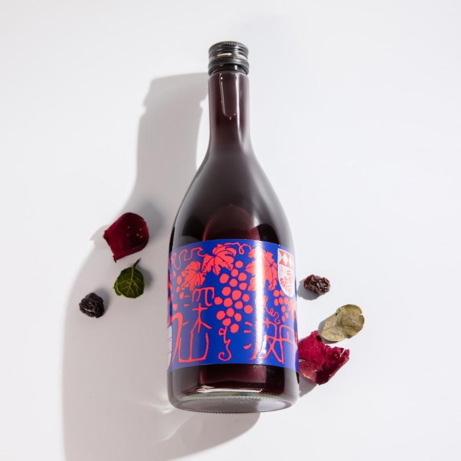 丹波 深山ぶどう 果実酒 リキュール 720ml / 西山酒造場 : 日本酒