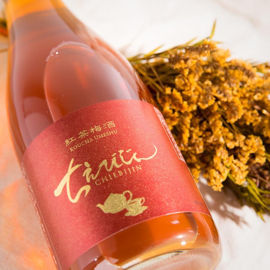 梅酒 ちえびじん 紅茶梅酒 リキュール ブランデー 杵築産紅茶 720ml