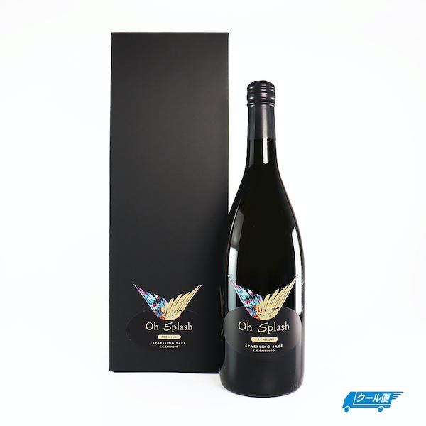 スパークリング 日本酒 瓶内二次発酵 Oh Splash PREMIUM オースプラッシュ プレミアム  720ml 箱入 クリスマス お歳暮 ※クール便配送 | 