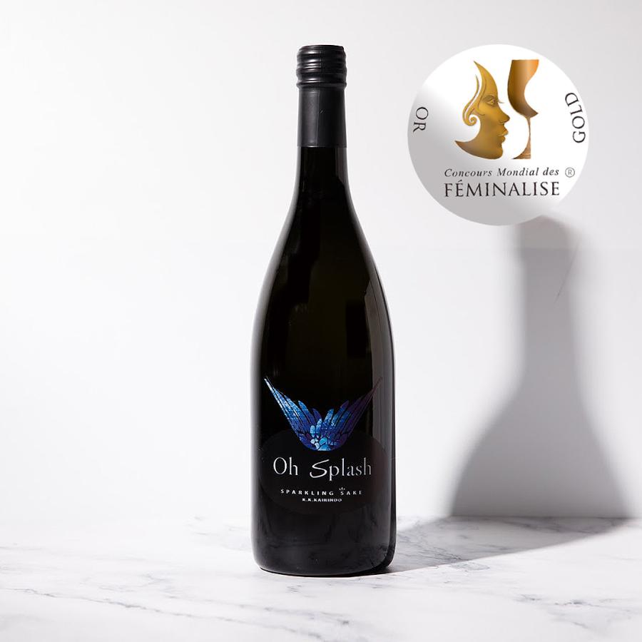 スパークリング 日本酒 瓶内二次発酵  Oh Splash オースプラッシュ 720ml 低アルコール 乾杯酒 おしゃれ 美味しい ギフト | 