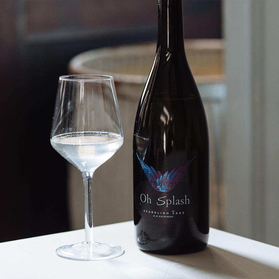 スパークリング 日本酒 瓶内二次発酵  Oh Splash オースプラッシュ 720ml 低アルコール 乾杯酒 おしゃれ 美味しい ギフト |  | 02