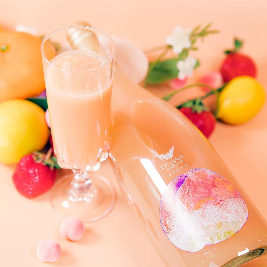 オースプラッシュ Oh Splash PEACH スパークリング 桃 発砲 リキュール 720ml 果実酒 フルーツ リキュール |  | 01