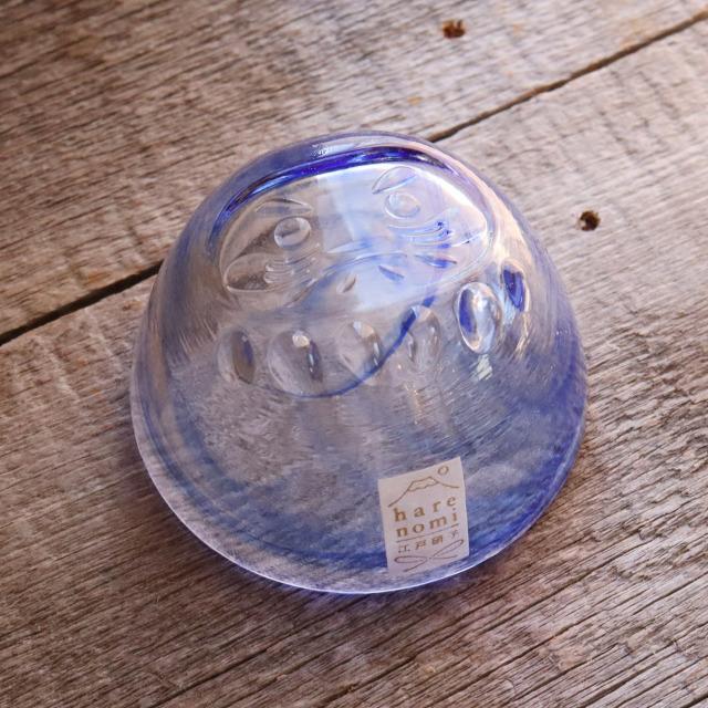 色硝子・酒杯 達磨盃紺 70cc / モ高木陶器 |  | 03