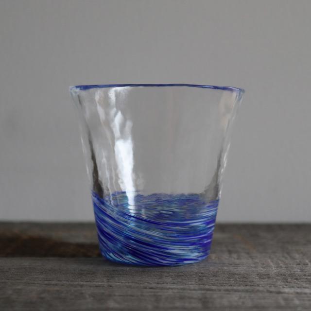 ５色のグラス 紺青 260cc / 丸モ高木陶器 |  | 01