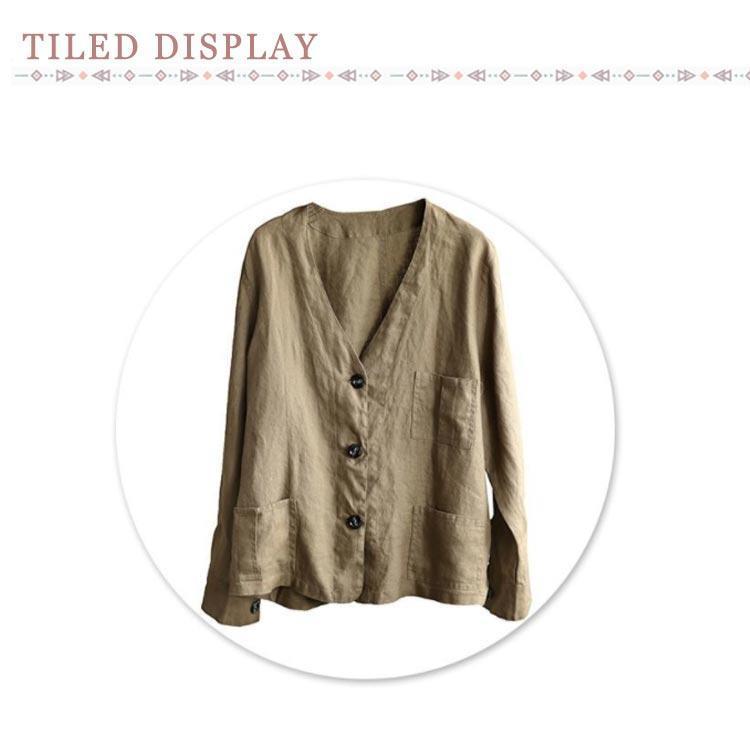 【新品タグ付き✨】トッカ　ランドリーライン　サマージャケット　リネン ベルト付 ジャケット レディース シャツ アウター カーディガン リネン