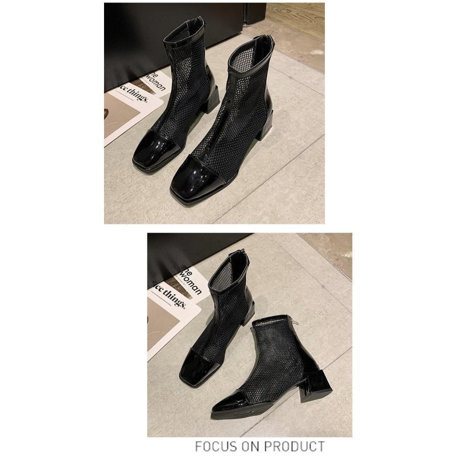 サンダル パンプス ショートブーツ VIVIAN サンダル オープントゥシアーショートブーツ レディース