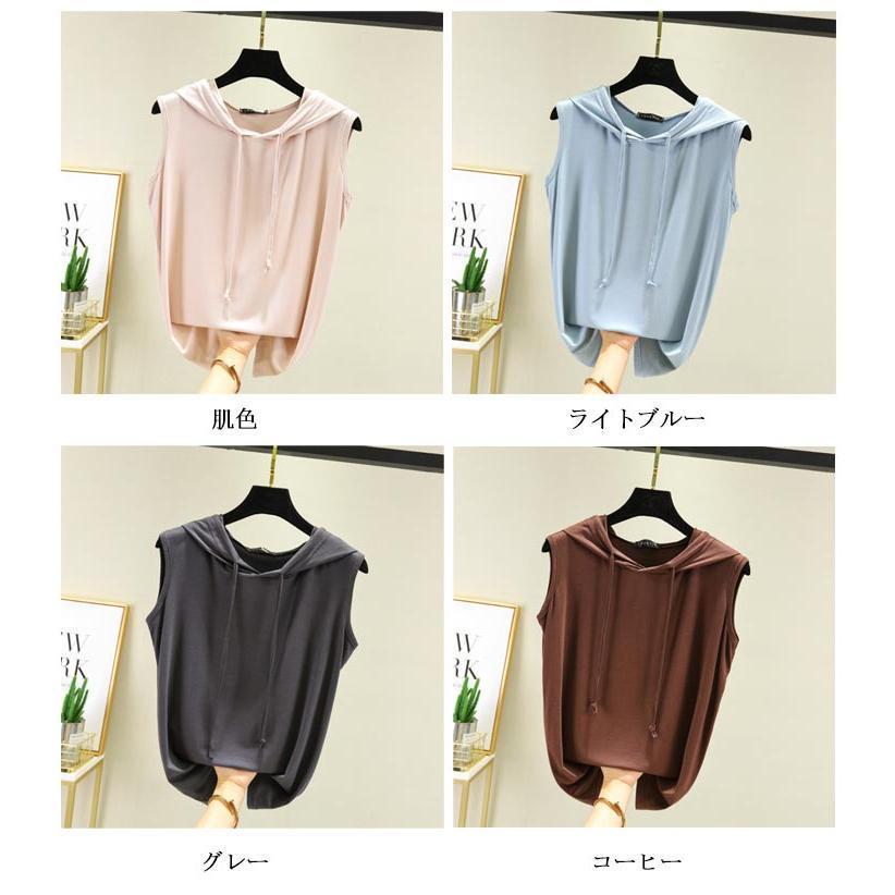 ノースリーブフード付きパーカー XS Rustサルセーション新作 楽天市場】 ジッパー ベスト ノースリーブパーカー 夏 フード