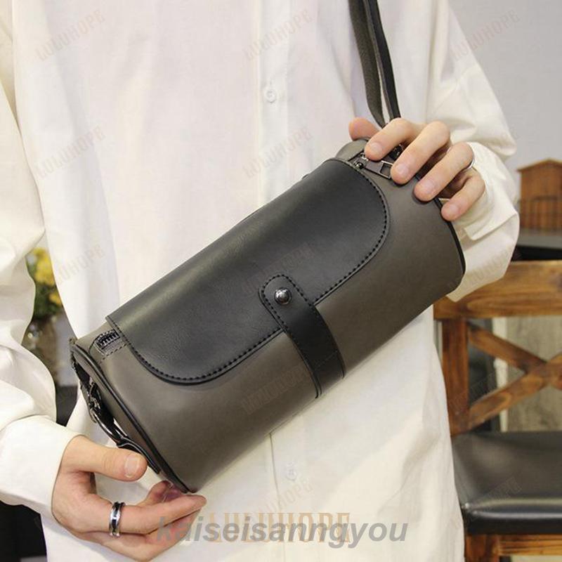 ロールショルダーバッグ ショルダーバッグ メンズ 円柱型 レザー ロールショルダーバッグ ショルダーバッグ メンズ 円柱型 レザー