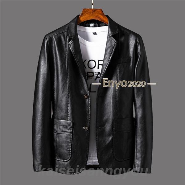 ライダースジャケット メンズ レザージャケット 革ジャン 裏起毛
