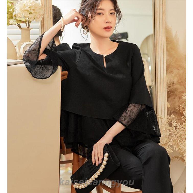 maaa　フォーマルスーツ　セット　ママ　卒業式　卒園式 卒業式 スーツ 母親 40代 大きいサイズ 黒 おしゃれ 母 服装