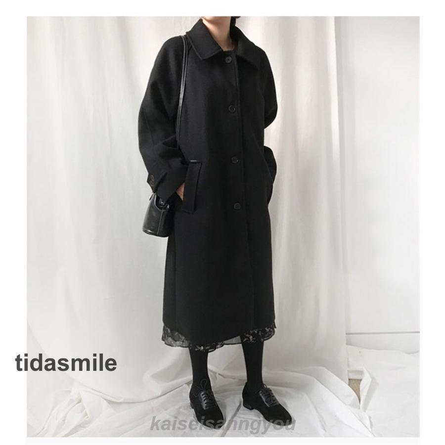 チェスターコート レディース ラシャコート ロングコート 羽織り
