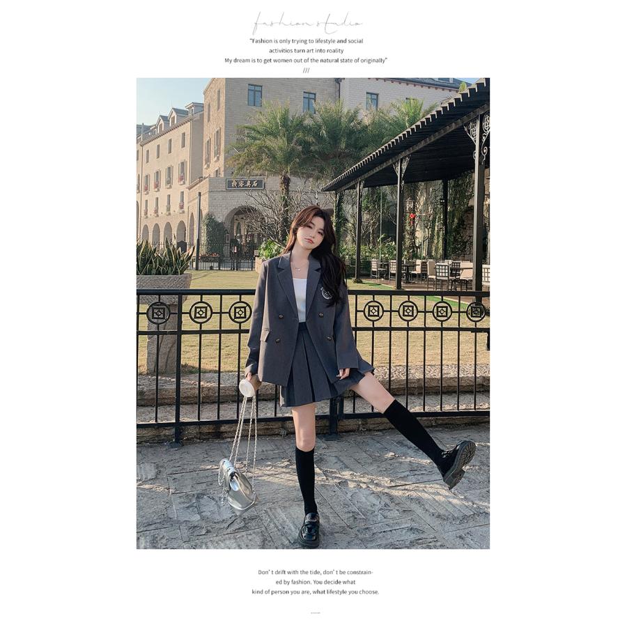 レディースファッション 2色 セットアップ チェック柄