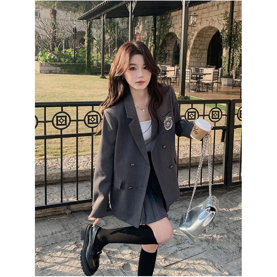 2色 セットアップ チェック柄 ジャケット ショートスカート レディースファッション 2色 セットアップ チェック柄