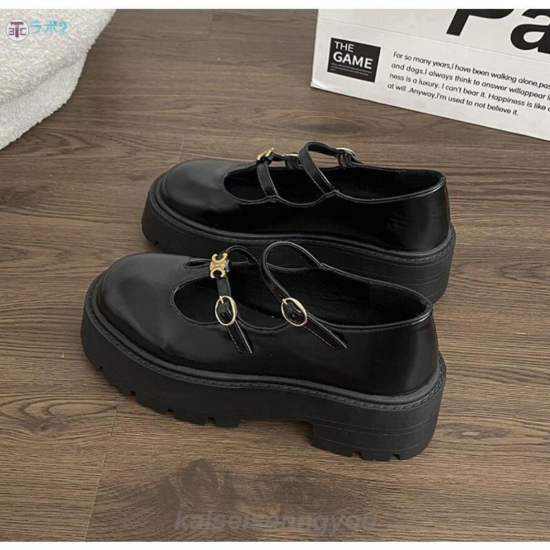 【✩】かわいい黒のラウンドトゥレディースシューズ 楽天市場】超厚底 スニーカー ラウンドトゥ 可愛い レトロ 個性