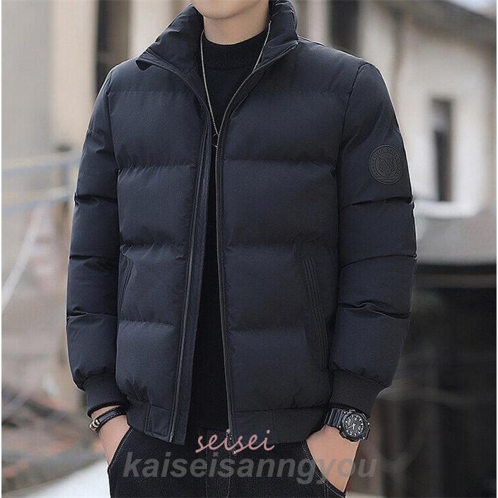 中綿コート ダウンジャケット メンズ ショート丈 厚手 アウター