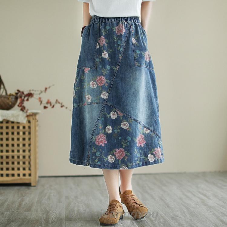 ◆送料・関税無料◆Sea N.Y 花柄 アシンメトリースカート ファッション通販のNY.ONLINE