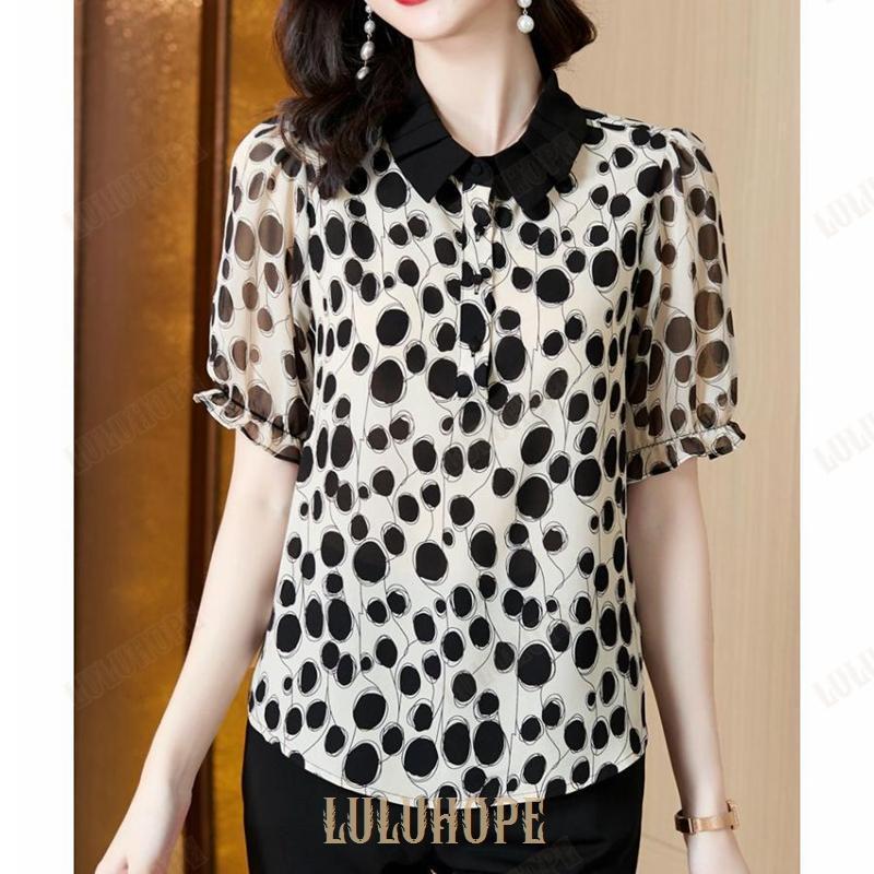 D&G シルク　ヒョウ柄　半袖　ボータイブラウス D&G シルク ヒョウ柄 半袖 ボータイブラウス D&G シルク ヒョウ