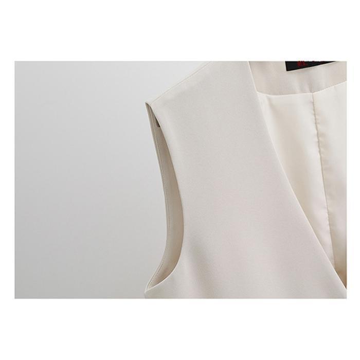 ベスト レディース ジレ 袖なし アウター トップス ノースリーブ