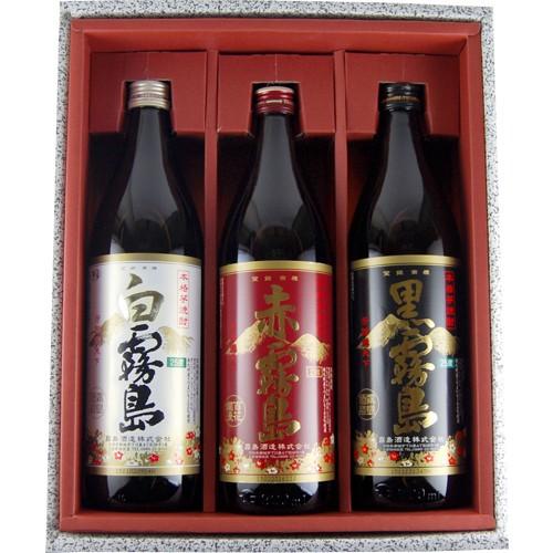 送料無料（九州・沖縄除く）】霧島酒造 赤霧島・黒霧島・白霧島 900ml 