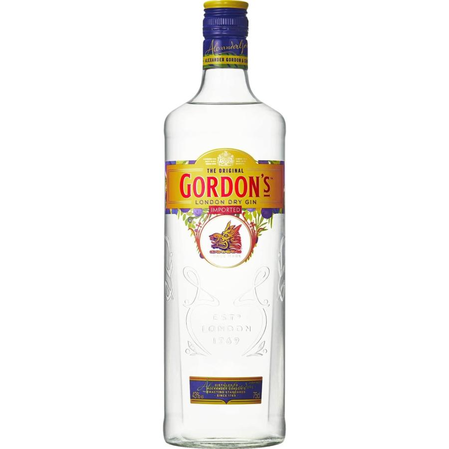 12本まで1梱包で発送】ゴードン ロンドン ドライジン 43度 750ml 