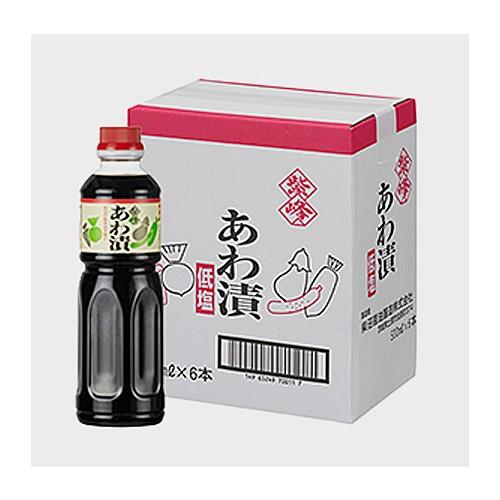 送料無料 柴沼醤油 あわ漬け６本入 500ml×6本｜kaiseiya