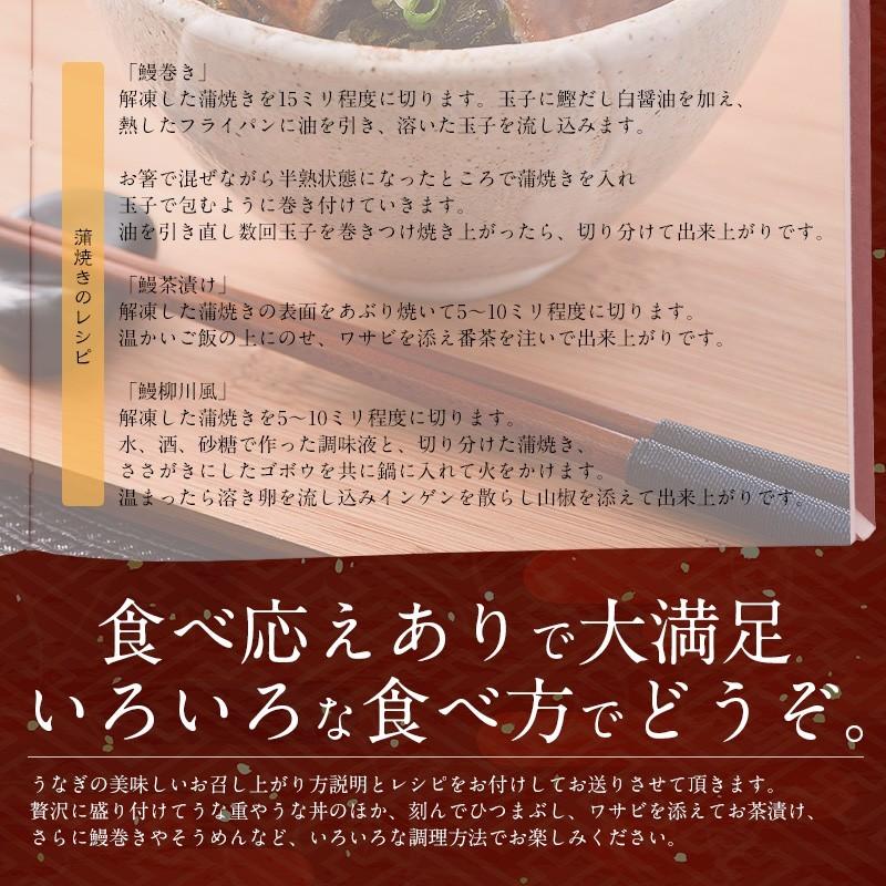 鰻 うなぎ 蒲焼き 国産 無頭 大サイズ 160g前後×1尾 ウナギ うなぎ蒲焼 贈り物 グルメ プレゼント 母の日 ギフト 父の日｜kaisenichibashioso｜10