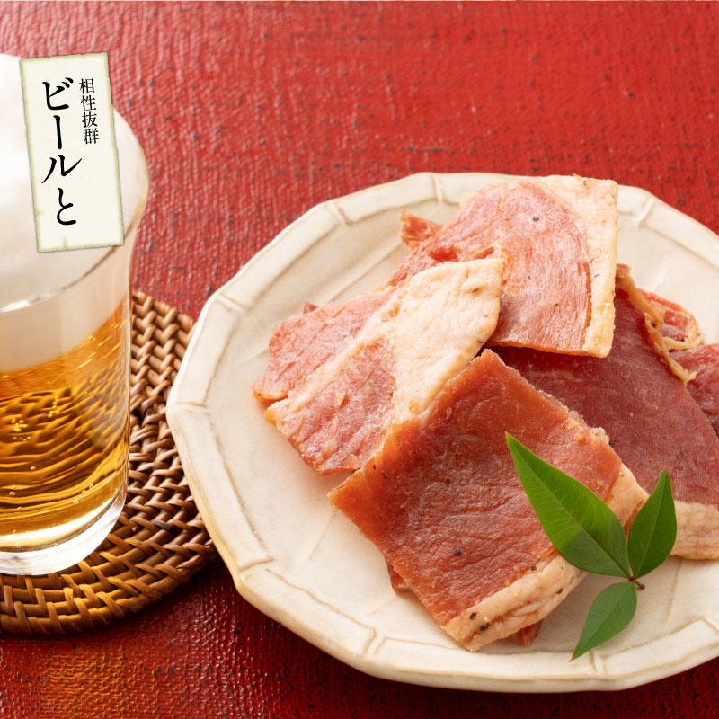 しおそう お肉屋さんのポークジャーキー 100g カナダ産豚肉仕様 三元豚