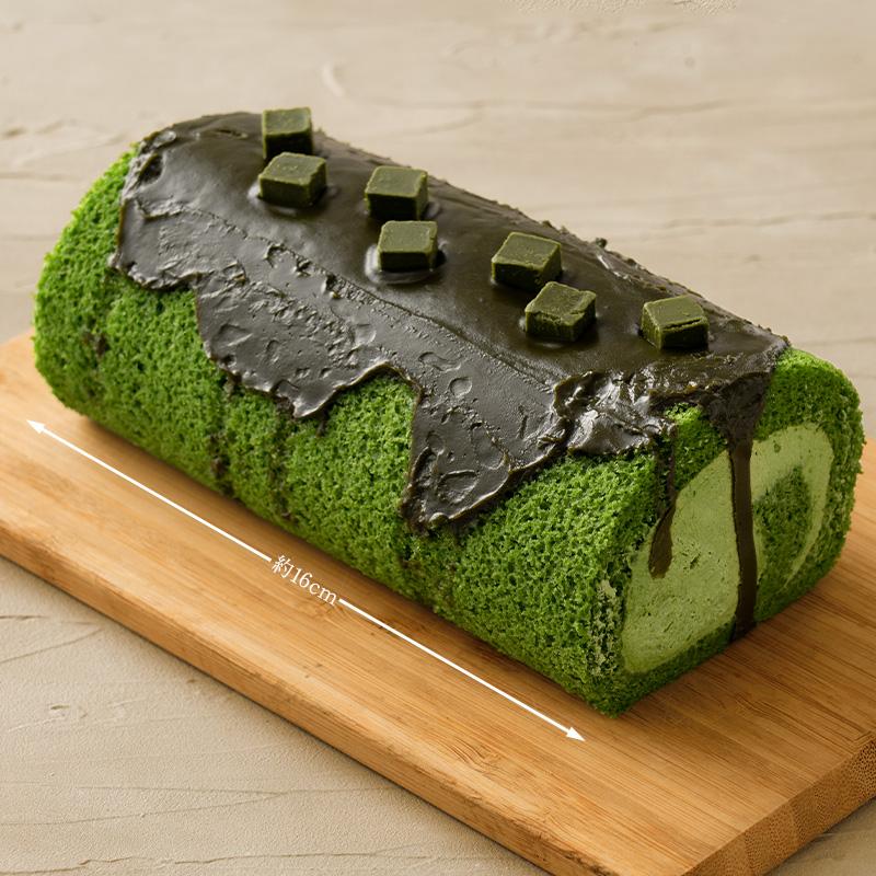 しおそう プレミアムロールケーキ セット 2種 プレーン 特濃抹茶 16cm
