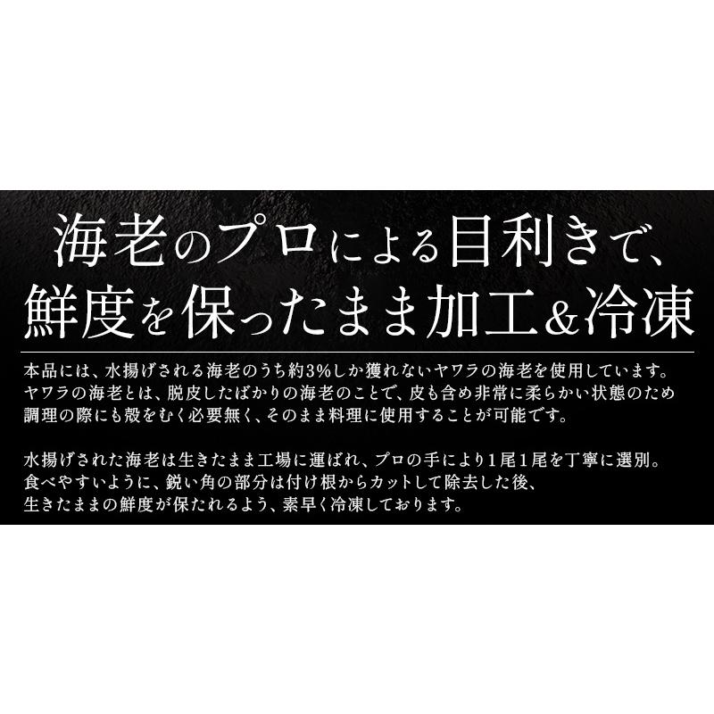 ソフトシェル シュリンプ 500g 20〜25尾 殻付き えび 冷凍えび バナメイえび 海鮮 冷凍 海老 エビ バナメイ ソフトシェルシュリンプ   ギフト 父の日｜kaisenichibashioso｜03