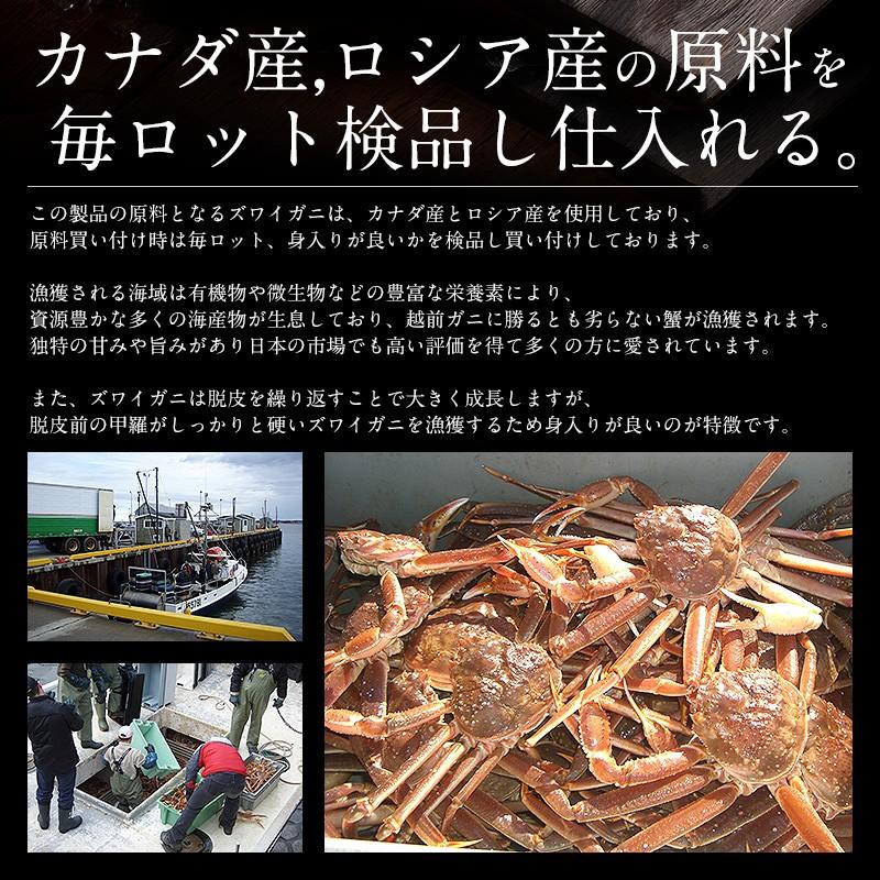 かに カニ 蟹 ズワイガニ 足 1kg（約6肩入り） ずわいがに ずわい蟹 ズワイ蟹 | しおそう | 02