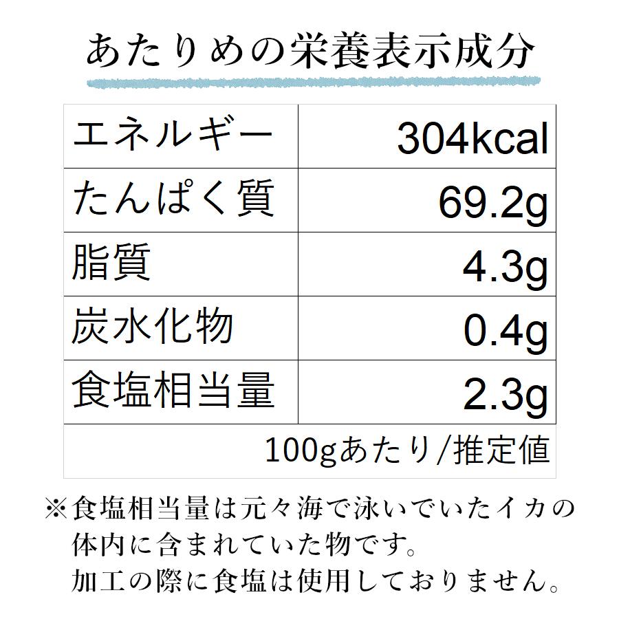 函館あたりめ 無添加 無塩 メガ盛り 250g お徳用 烏賊 カット済み ロシア産 函館製造 するめいか 添加物不使用 家飲み 干物 ダイエット 間食 ゲソなし メール便｜kaisenotaru-shop｜07