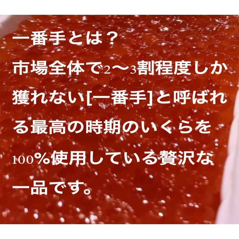 新物 最高 品質 チャム 大粒 極上 逸品  一番手 秋鮭卵 いくら 500g  イクラ  正油漬け  送料無料の画像