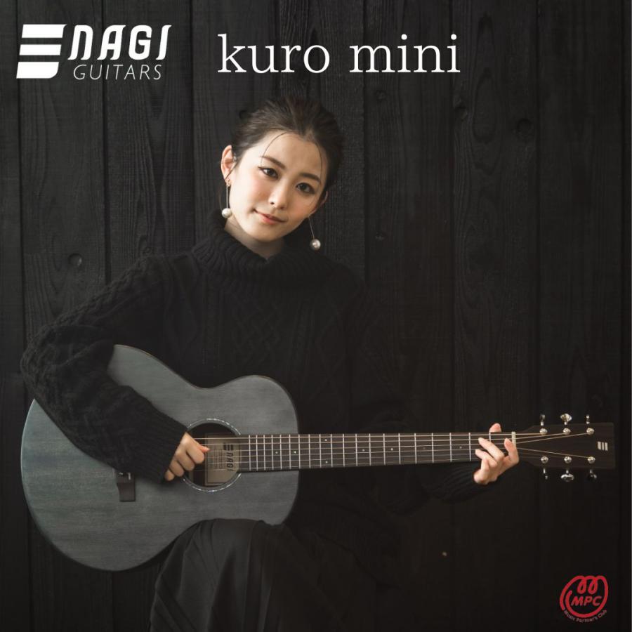 Nagi Guitars shiro アコースティックギター　ケースおまけ付き NAGI GUITARS kuro shiro mini アコースティックギター アコギ ミニ