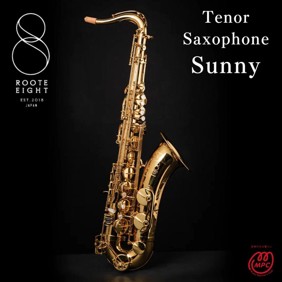 テナーサックス ROOTE8 Sunny ラッカー 初心者 入門 吹奏楽 マウスピースキャップ サムレスト タンポ 趣味 保証付き 技術者検品 ...