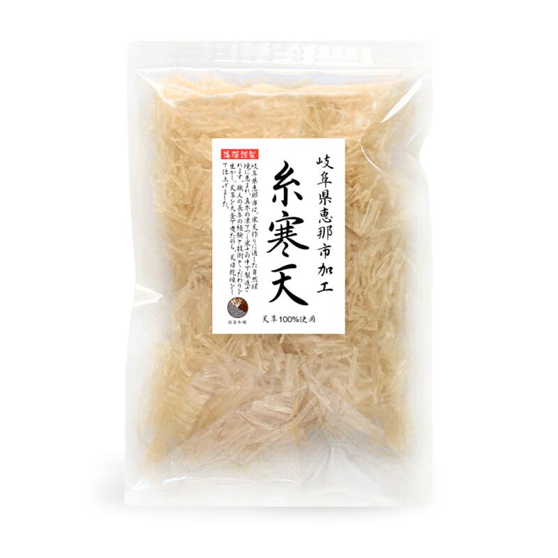 寒天 かんてん 糸寒天 100g 国産 岐阜県加工 : 海藻本舗 - 通販