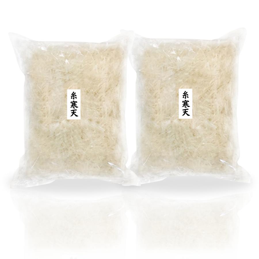 寒天 かんてん 糸寒天 1kg (500g×2) : 海藻本舗 - 通販 - Yahoo