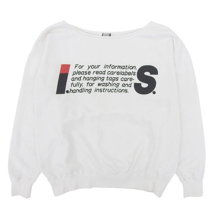 ISSEY MIYAKE（イッセイミヤケ） I.S ロゴプリント スウェット