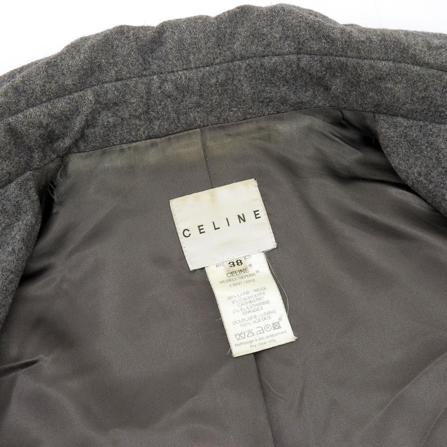 CELINE セリーヌ カシミヤ ロングコート 36の通販はau PAY マーケット
