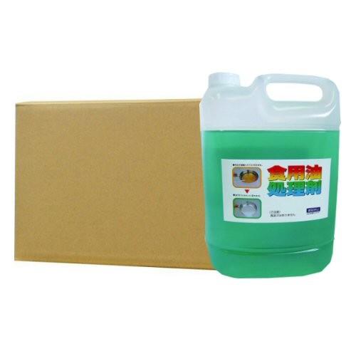 UYEKI 天ぷら油処理剤油コックさん5L×4本ケース