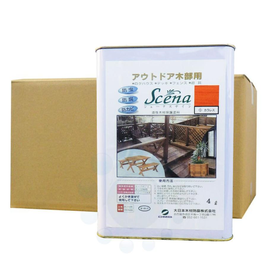 ブランド登録なし - シロアリ根こそぎ剤 シェーナステイン カラレス 4L×4缶 木部用 保存 防蟻 防真菌 白木 シロアリ止めること 根こそぎ 害虫 白木 防御すること えの具 その他害虫駆除、虫よけ-キッチン、日用品、文具