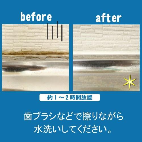 カビ取り剤 かびとりいっぱつ 500g×10本 カビとり一発 業務用カビ除去剤ジェルタイプでかびを強力に除去_3